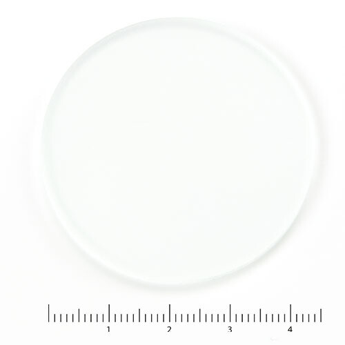 Witfilter, mat, 45 mm voor lamphuis
