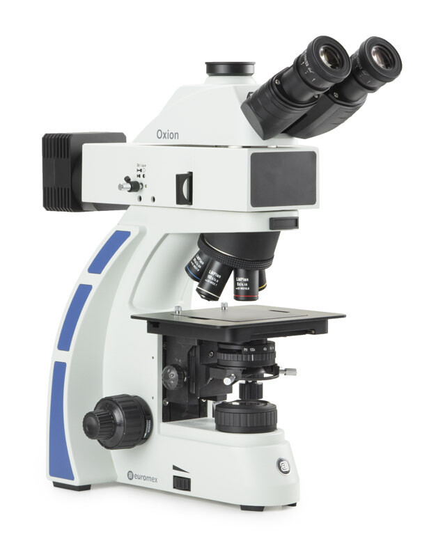 Oxion materiaalwetenschappen OX.3240	Trioculair met M-IOS 5x/10x/20x/50x objectieven