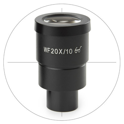 HWF 20/10 mm oculair met kruisdraad