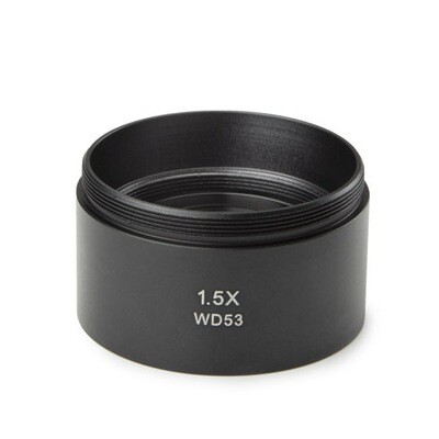Voorzetlens 1,5x, voor zoommodellen. Werkafstand 53 mm. Geschikt voor SB.1902/1903. Niet geschikt voor SB.1902-P of SB.1903-P
