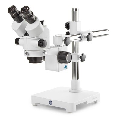 StereoBlue SB.1903‑U Stereomicroscoop Trioculair met 0,7 - 4,5x zoom en Zwenkstatief