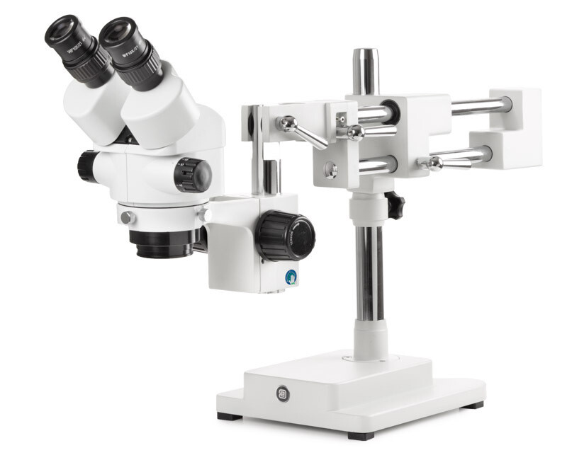 StereoBlue SB.1902‑B Stereomicroscoop Bioculair met 0,7 - 4,5x zoom en Zwenkstatief