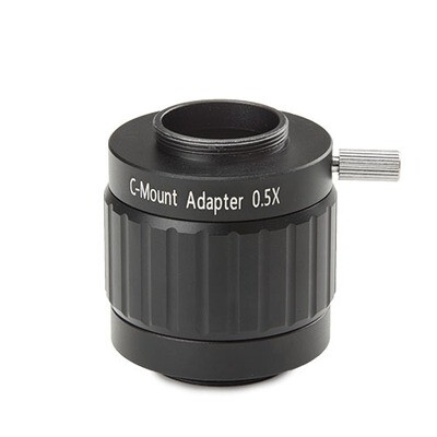Fotoadapter met 0,5x lens voor NexiusZoom en 1/2 inch camera met C-ring