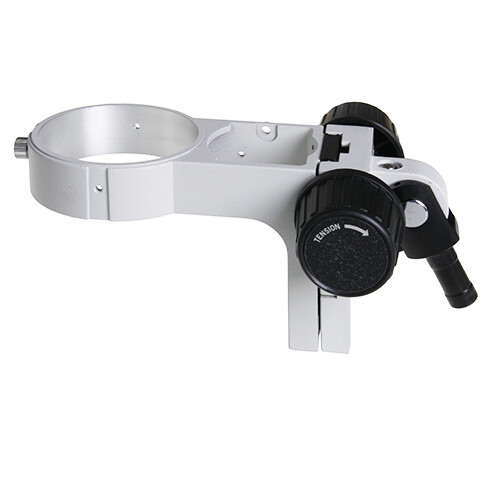 Kophouder 76 mm voor NexiusZoom stereokoppen NZ.9020/9030 en zwarte zwenkarmstatief met tafelklem NZ.9025