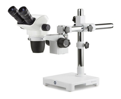 NexiusZoom NZ.1902‑U Stereomicroscoop Bioculair met WF10x/22mm Oculair en Eenarmig zwenkarmstatief