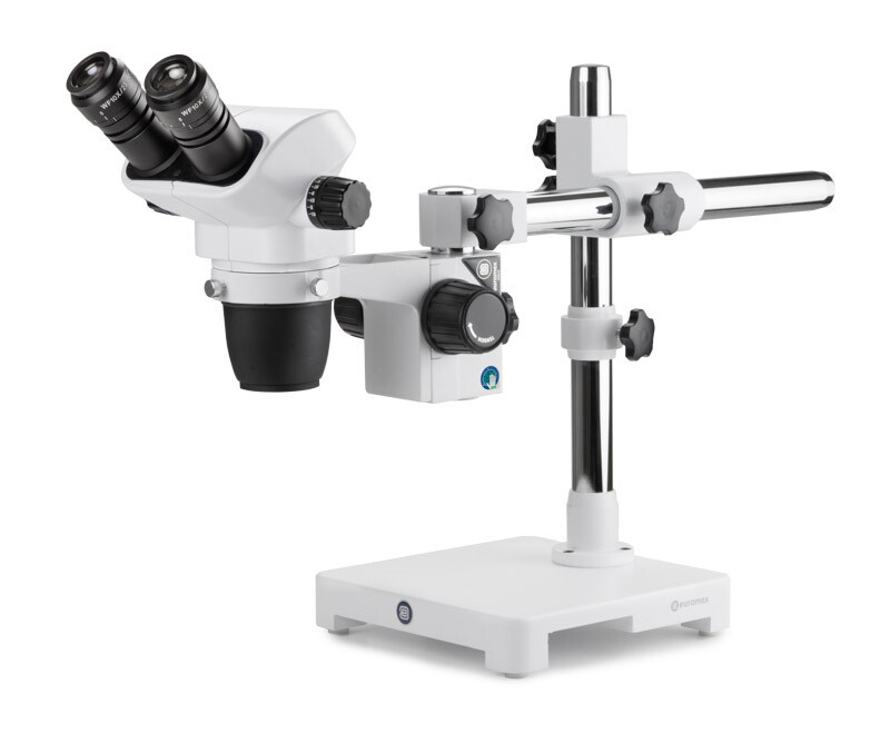 NexiusZoom NZ.1702‑U Stereomicroscoop Bioculair met WF10x/23mm Oculair en Eenarmig zwenkarmstatief