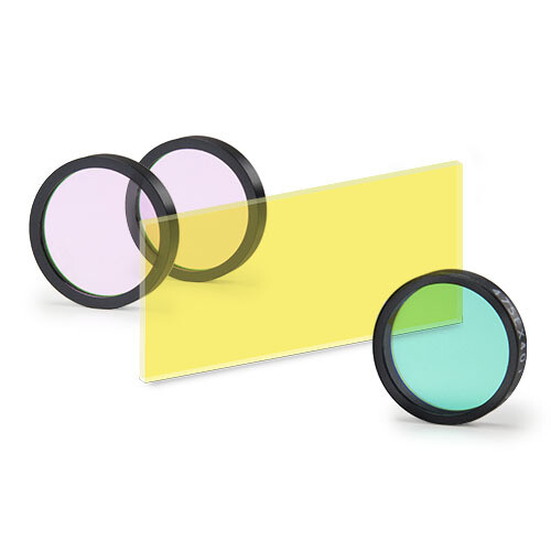 Filterset GFP-LP blauwe excitatie, EX460-500, DM505, EM510 longpass
