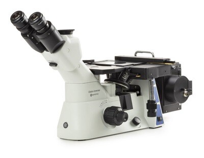 Oxion Inverso materiaalwetenschappen OX.2153‑PLM met LWD plan 5x/10x/20x objectieven en LWD plan apochromatisch 100x objectief