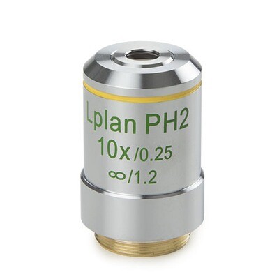 Lange werkafstand plan fase 10x/0,25 IOS objectief, werkafstand 7,45 mm