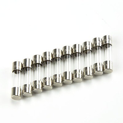 Glaszekeringen 3,15 A 250 V, per 10 stuks