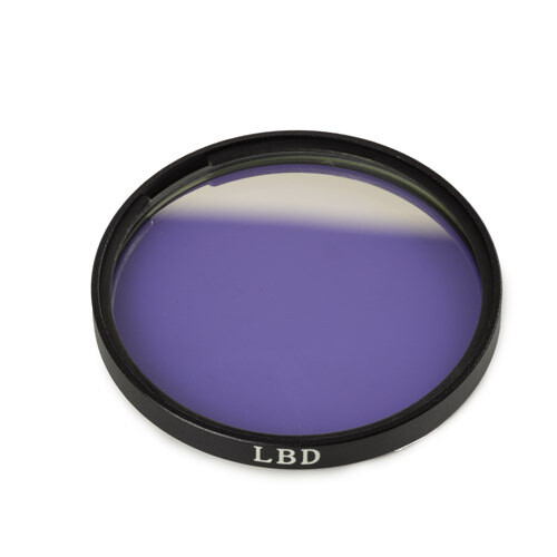 Blauw interferentiefilter 45 mm diameter voor Oxion Inverso