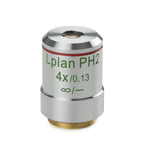 Lange werkafstand plan fase 4x/0,13 IOS objectief, werkafstand 10,75 mm