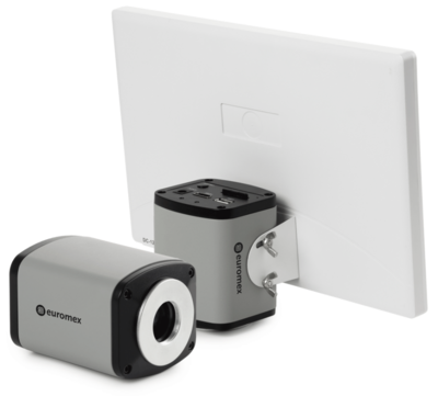 HD-Lite kleurencamera VC.3031 met 1/2.5” Aptina CMOS sensor, 5 MP camera en 24 bits kleuren. Zonder monitor