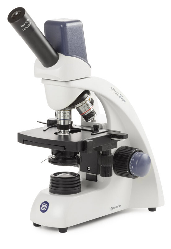 MicroBlue MB.1655‑5 digitaal Met 5 MP sensor en 4/10/S40x/S60x objectieven