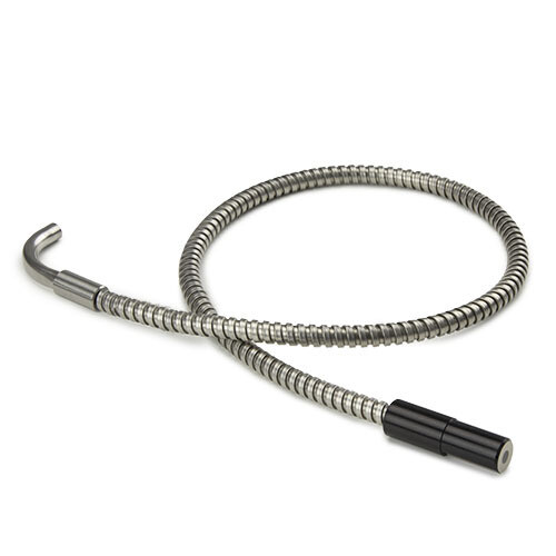 Flexibele lichtgeleider, 60 cm lang en 90� gebogen, 4 mm diameter