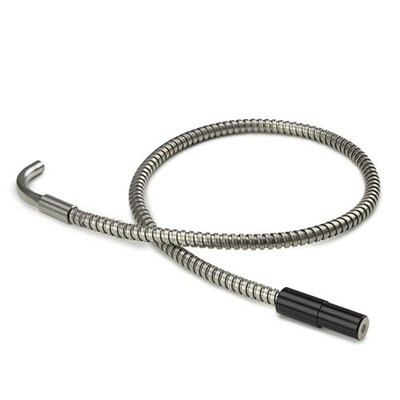 Flexibele lichtgeleider, 60 cm lang en 90� gebogen, 4 mm diameter