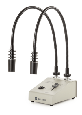 LE.5207 Koudlichtbron 25.000 lux met twee lichtgeleiders, 3 W LED