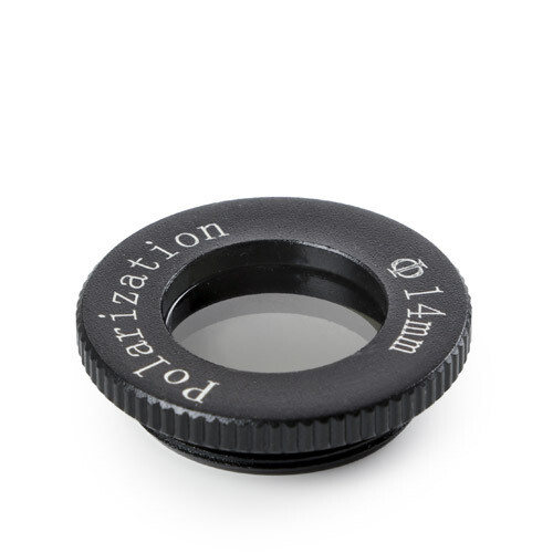 Polarisatie filter, te schroeven op een zelf-dragende arm voor de voor NZ.9018, LE.5207 ou LE.5212, 1 stuks