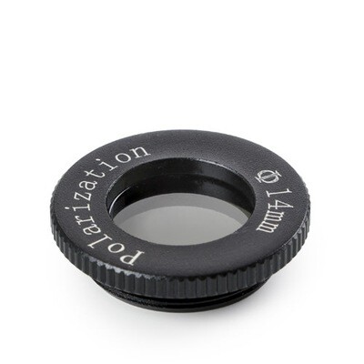 Polarisatie filter, te schroeven op een zelf-dragende arm voor de voor NZ.9018, LE.5207 ou LE.5212, 1 stuks