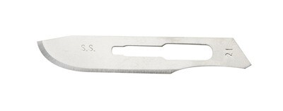 Scalpelmesjes stompe punt verpakt per 5 stuks. Voor PB.5094