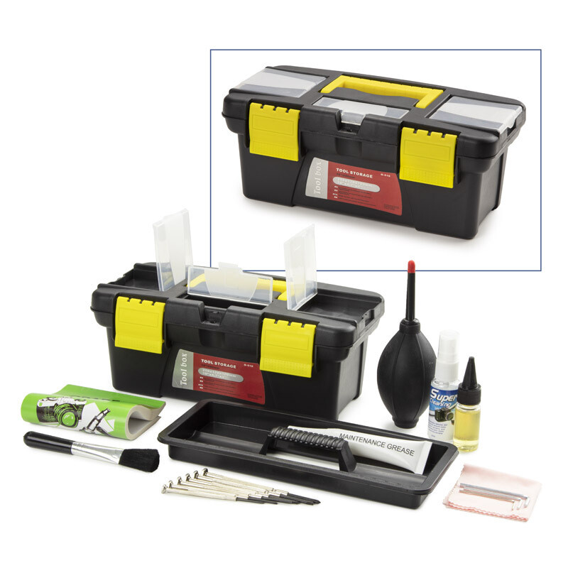 Microscoop onderhouds- en reparatieset