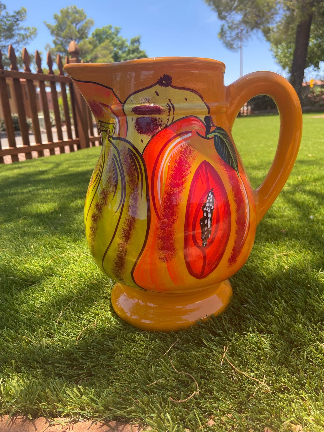 Large Water Vase-Guatemalan Style