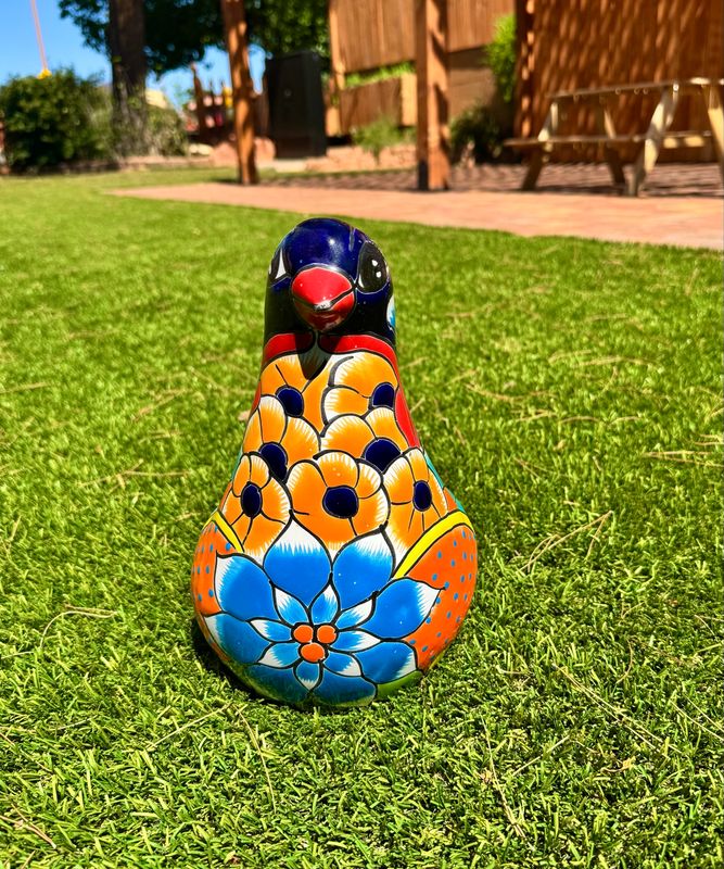 Small Talavera Dove Planter