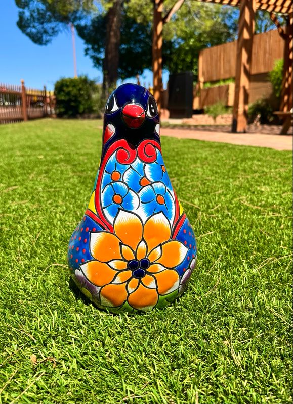 Small Talavera Dove Planter
