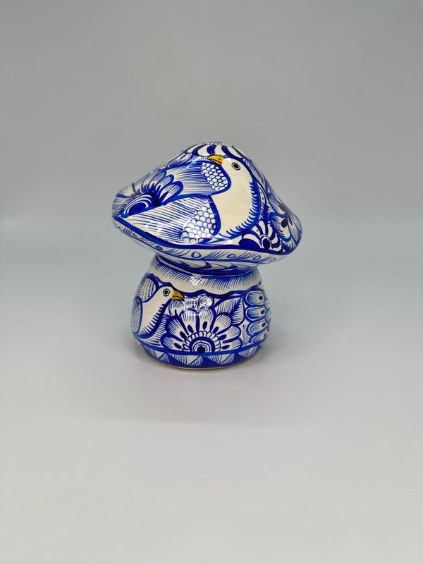 Mushroom Change jar Guatemalan Style