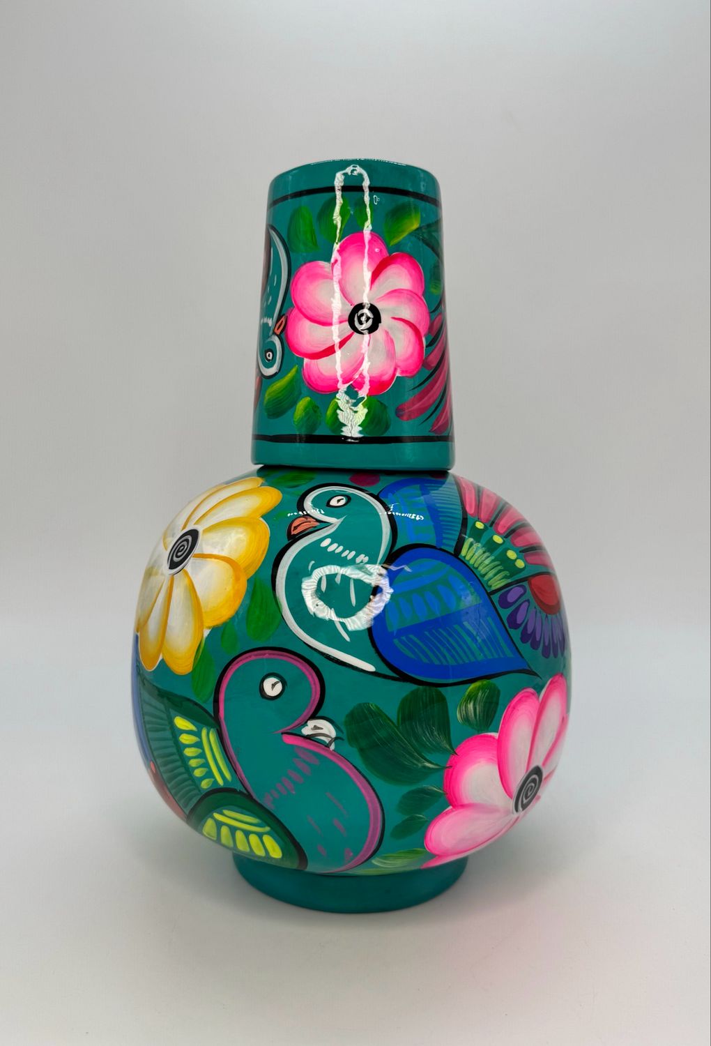 Jarrón De Agua Con Vaso