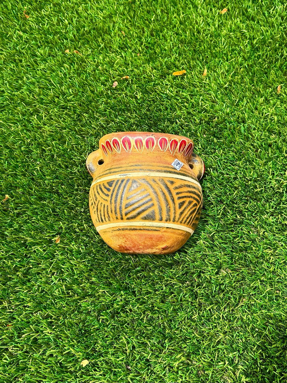 Wall Ollita Vase (Small) - Barro Oxidado