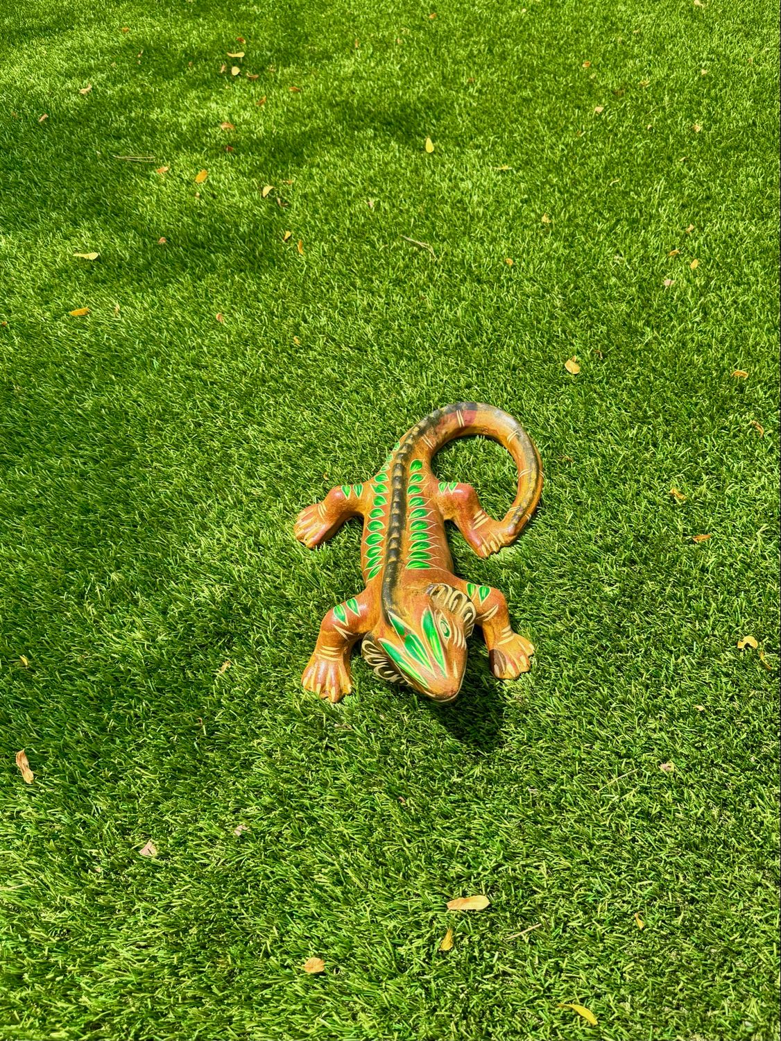 Large Lizard 40cm/16in - Barro Oxidado