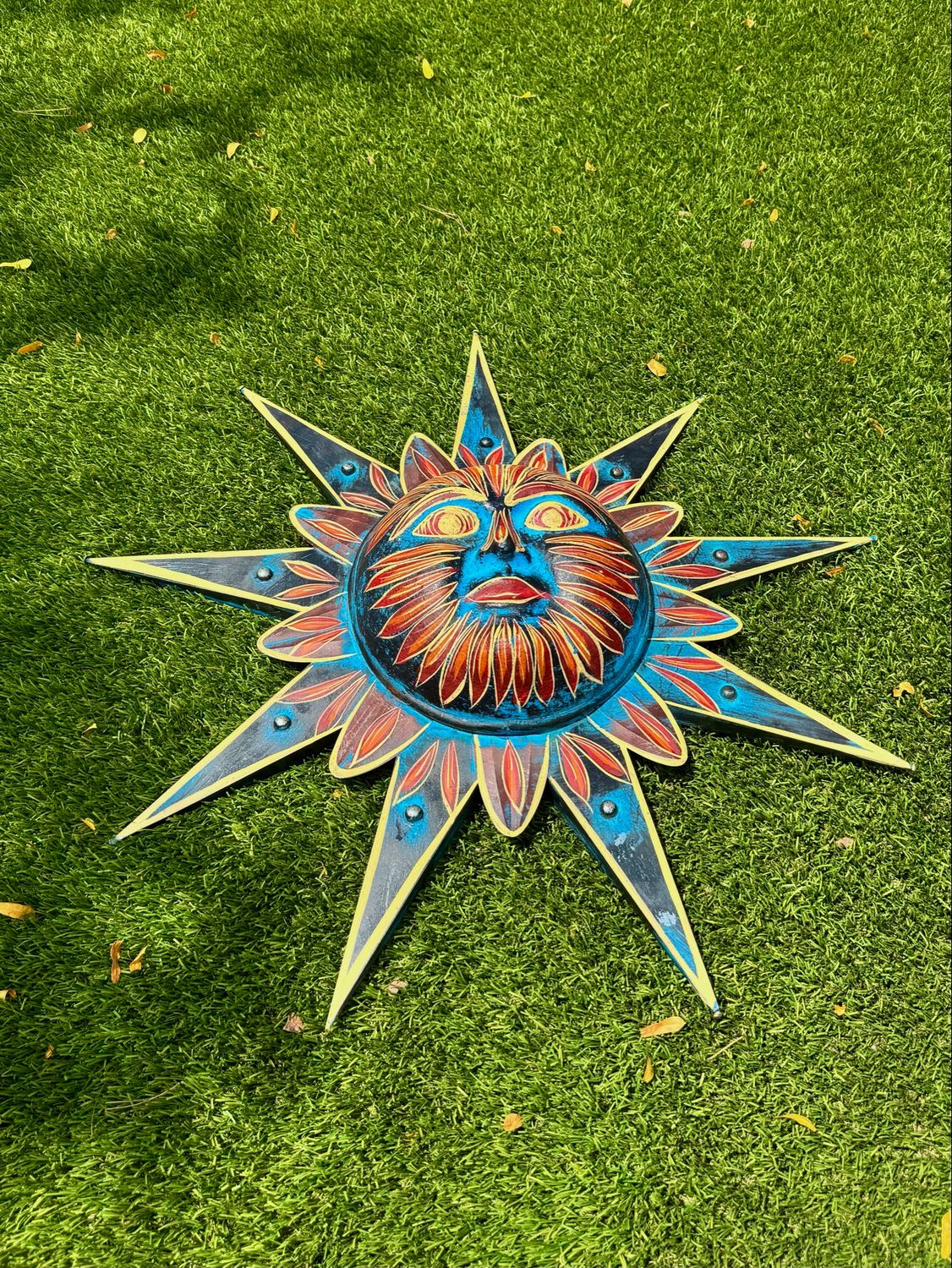 Sol C/Rayos Aluminio 56cm/22in