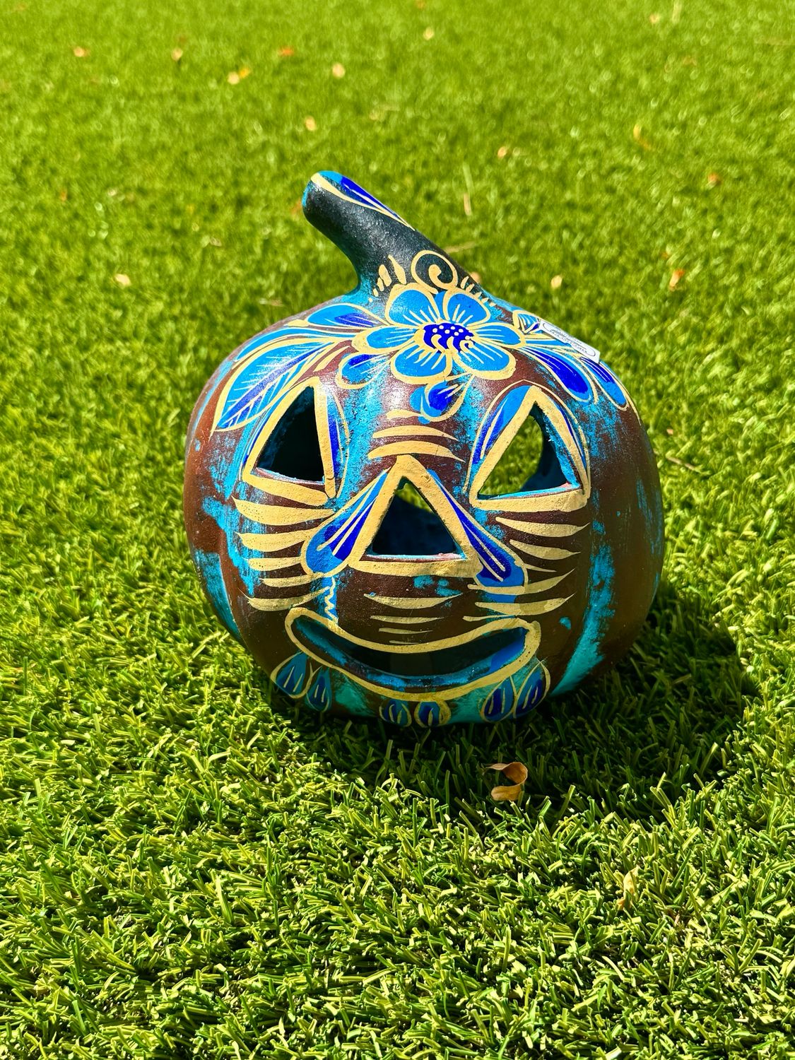 Washed Clay Small Pumpkin