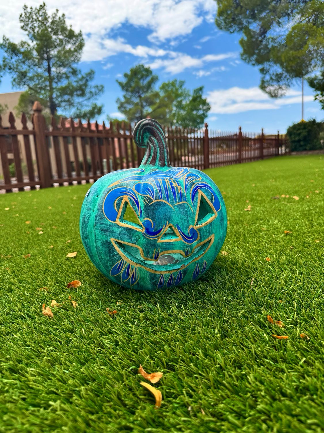 Pumpkin W/ Face Medium