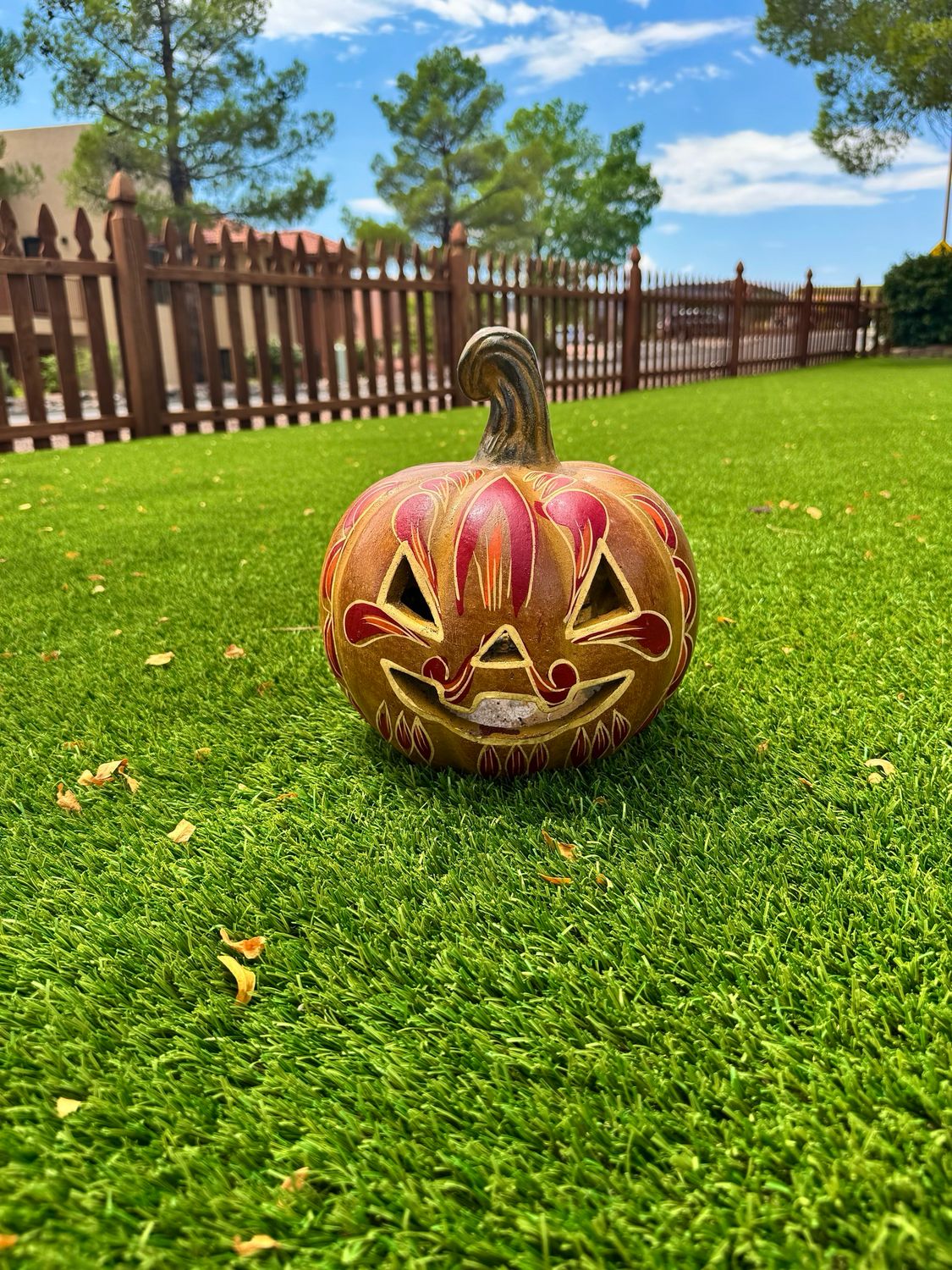 Pumpkin W/ Face Medium