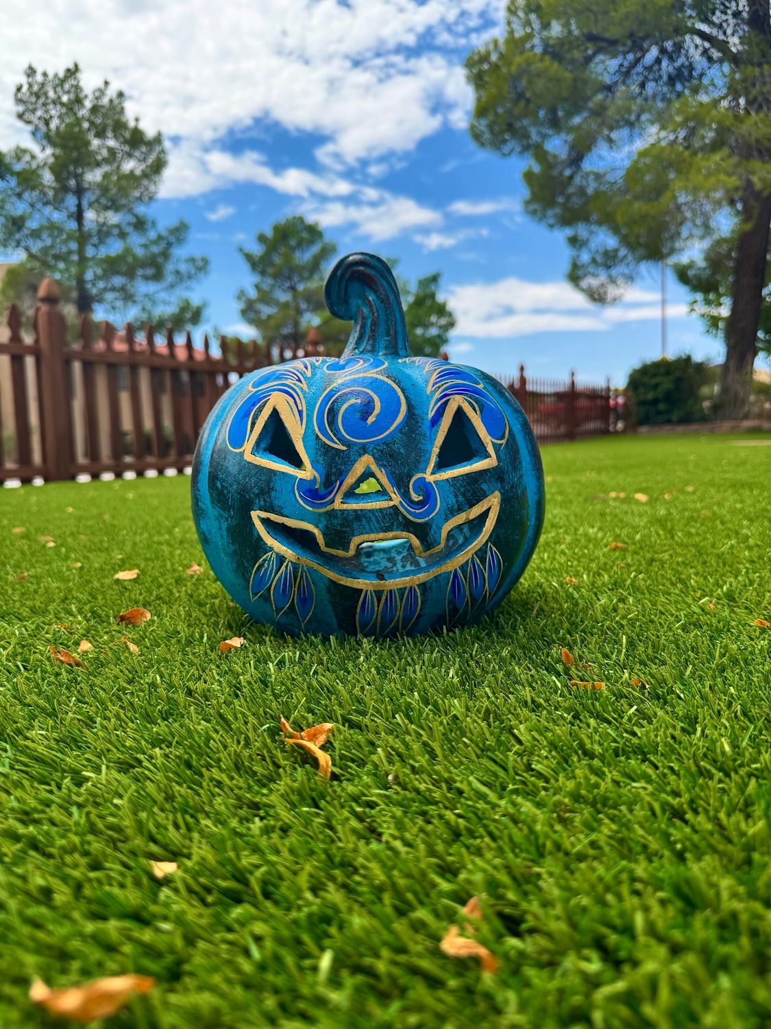 Pumpkin W/ Face Medium