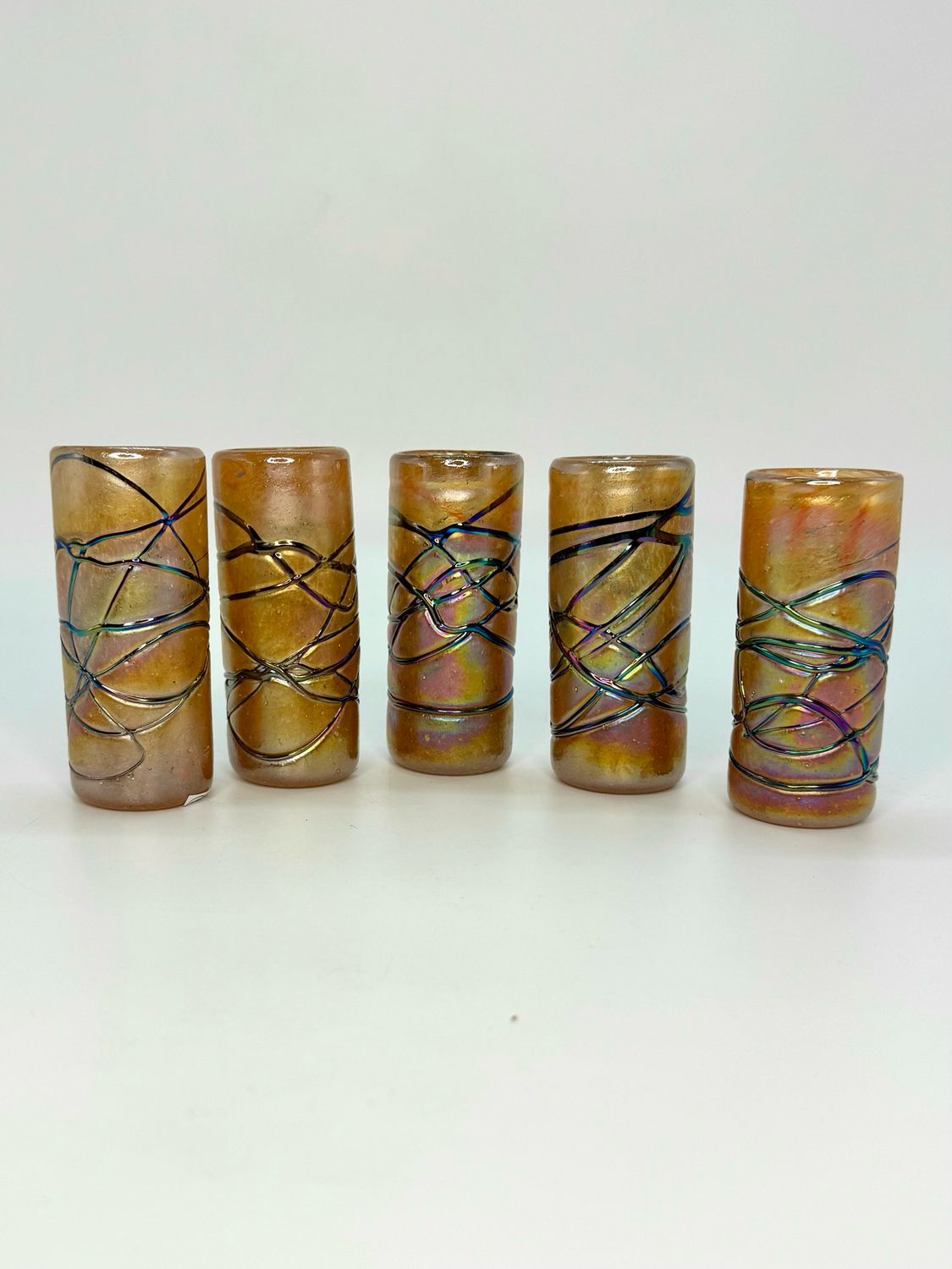 Tall Glass Tequilero - Textured