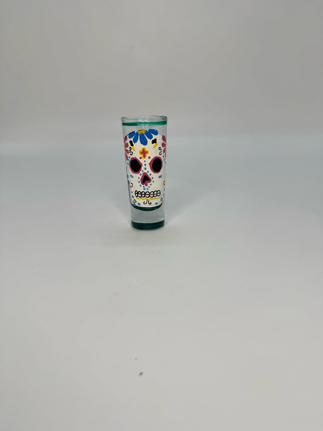 Tall Glass Tequilero - Textured