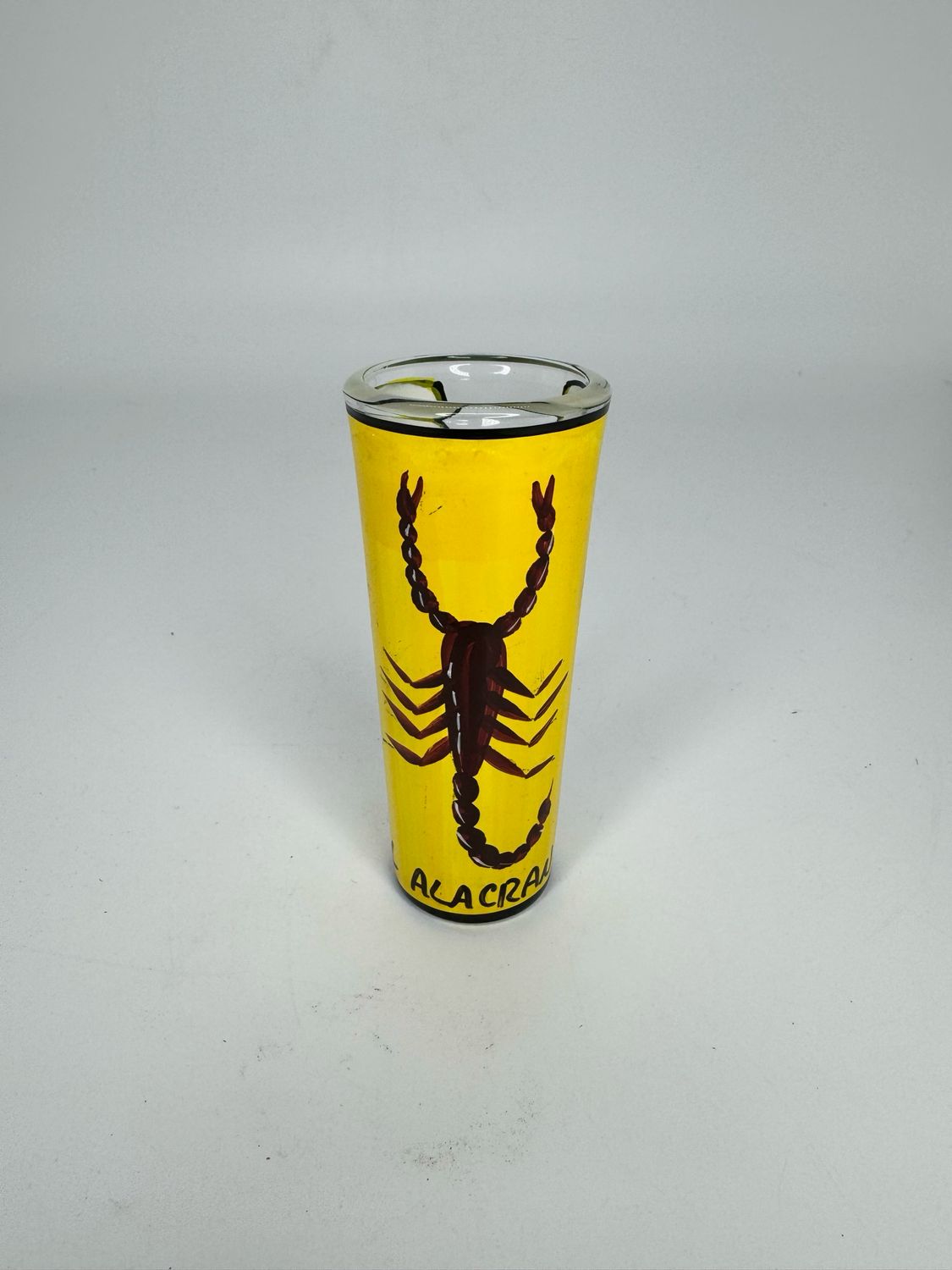 Lotería Tall Glass Tequilero - Textured