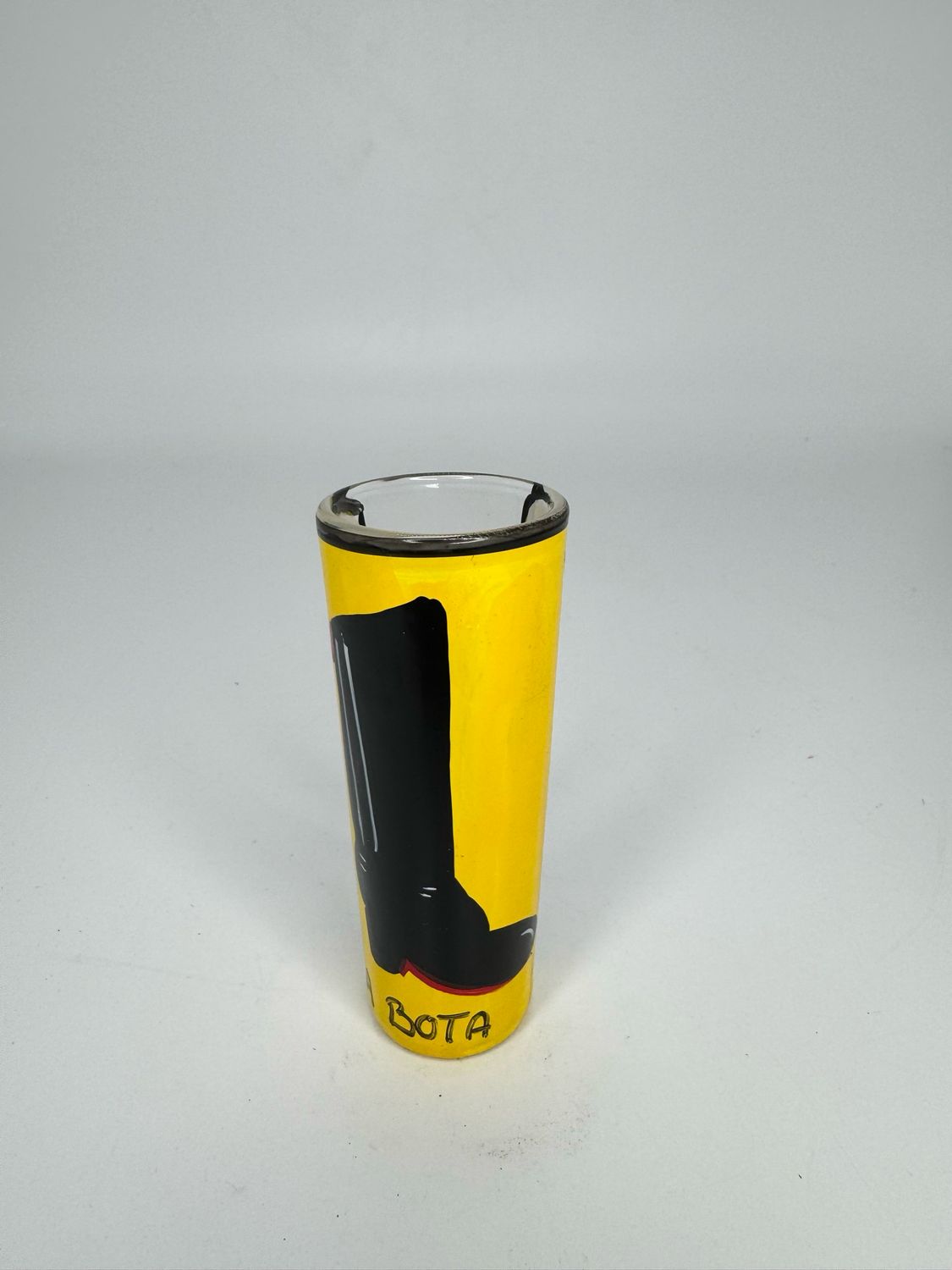 Lotería Tall Glass Tequilero - Textured