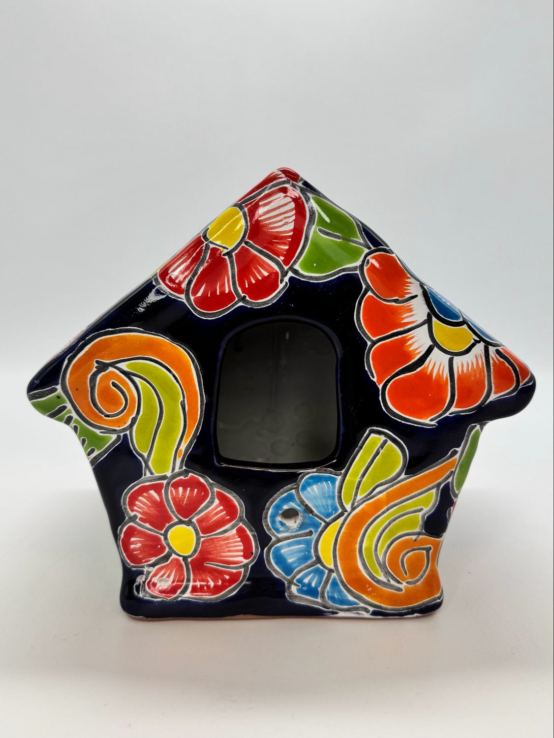 Talavera Hanging Bird House 