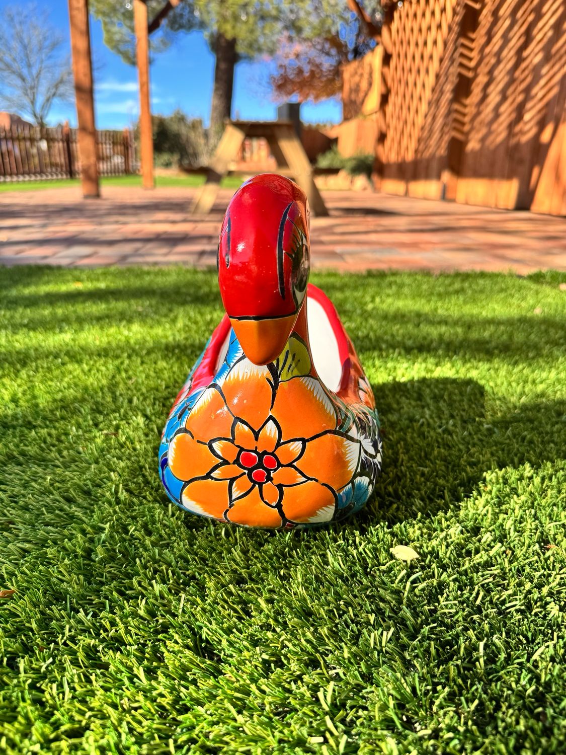 Small Swan Planter - Talavera