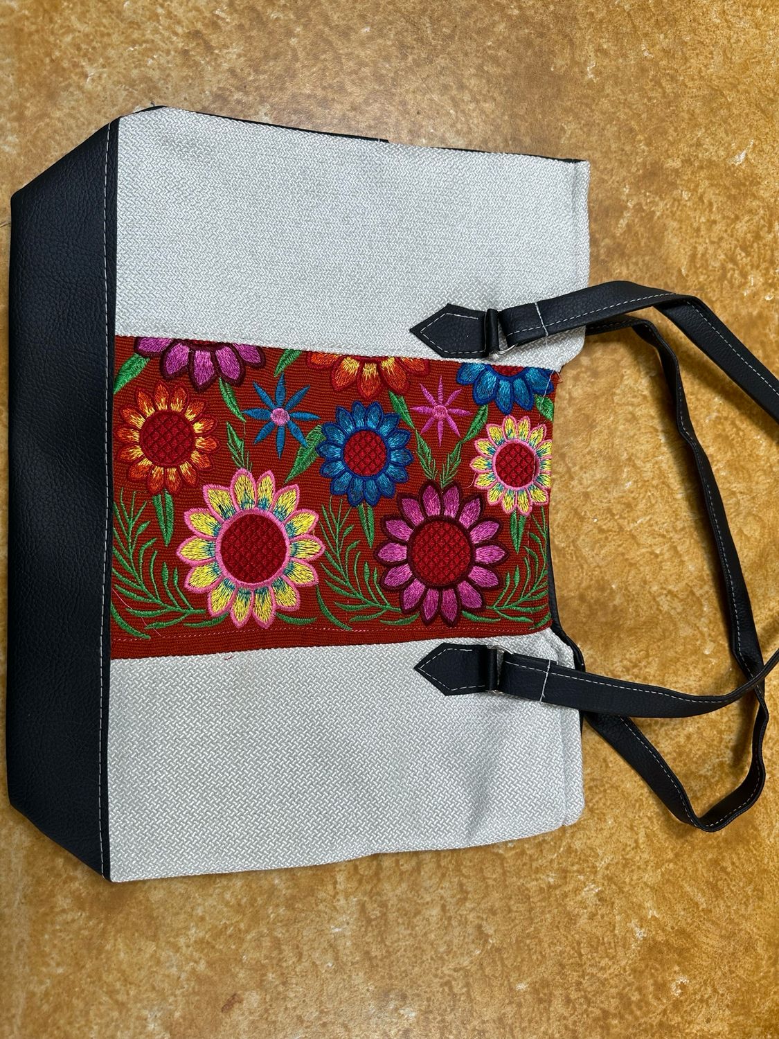 Large Embroidered Bag