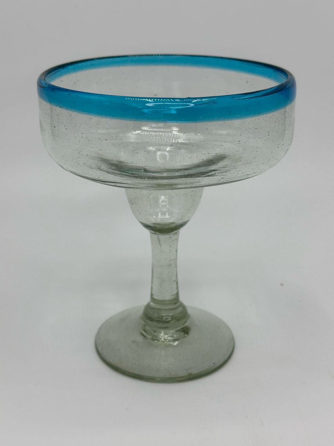 Reg Glass Margarita Cup Blue
