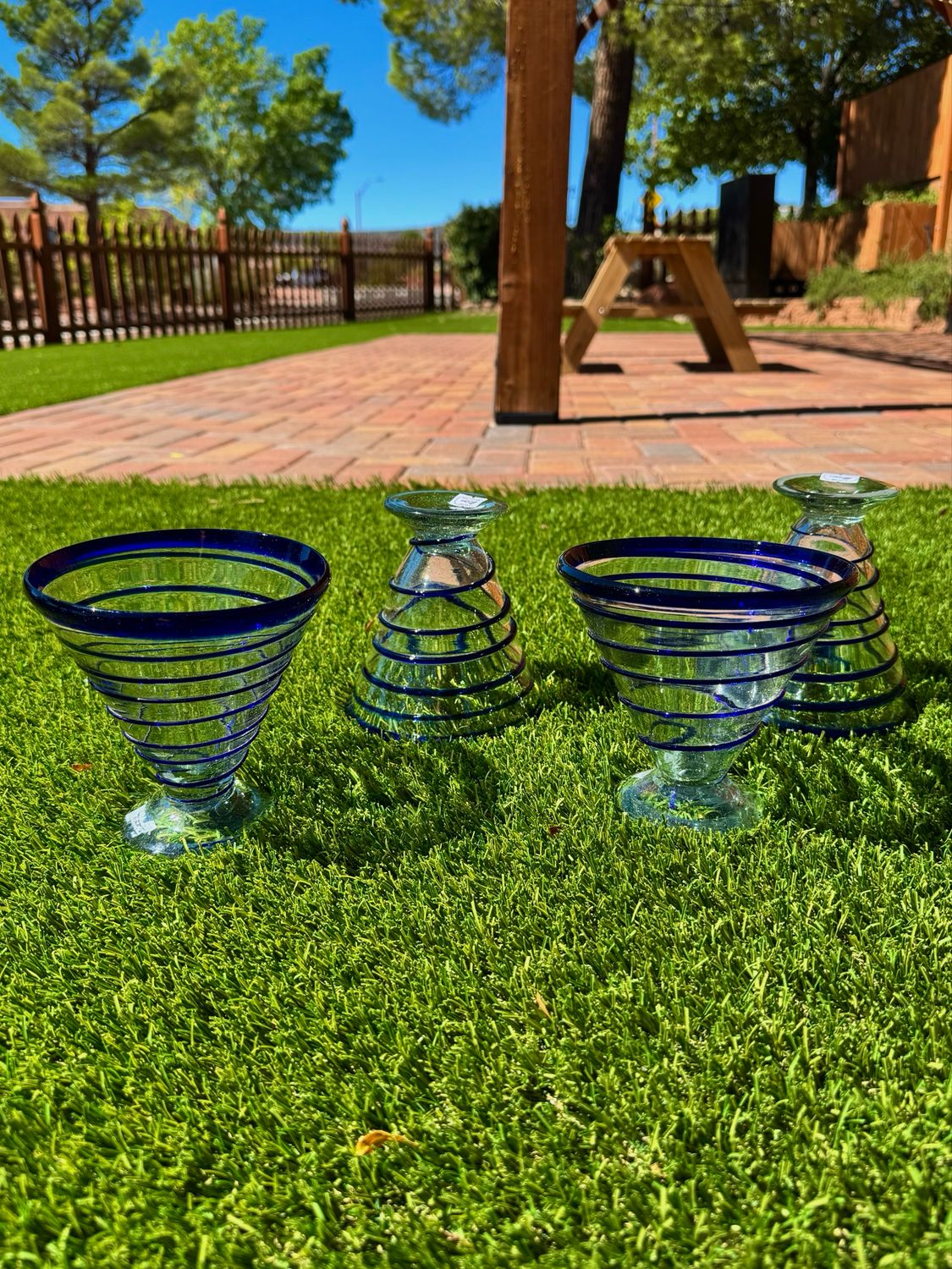Spiral Glass Cup