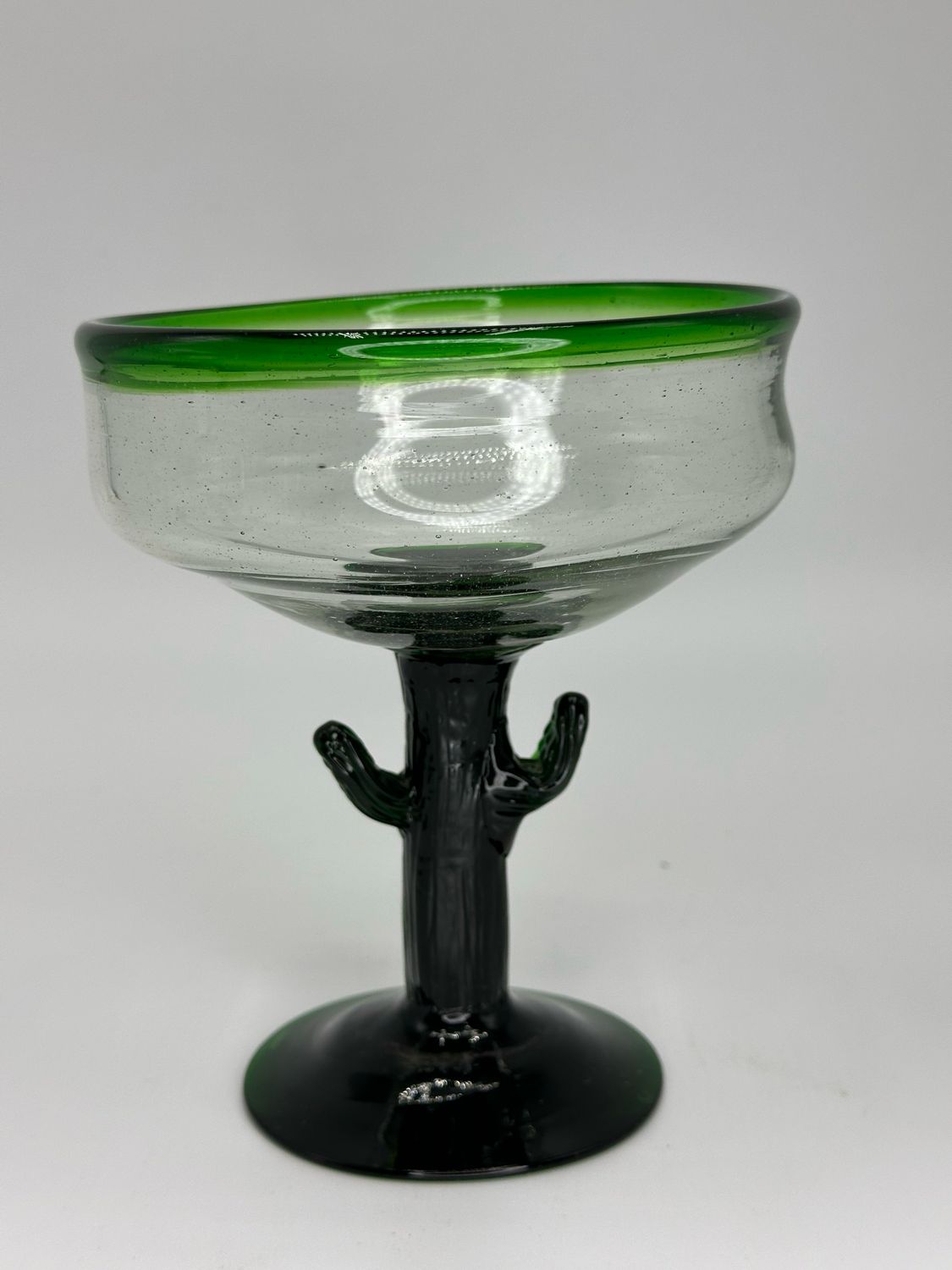 Reg Glass Cactus Margarita Cup
