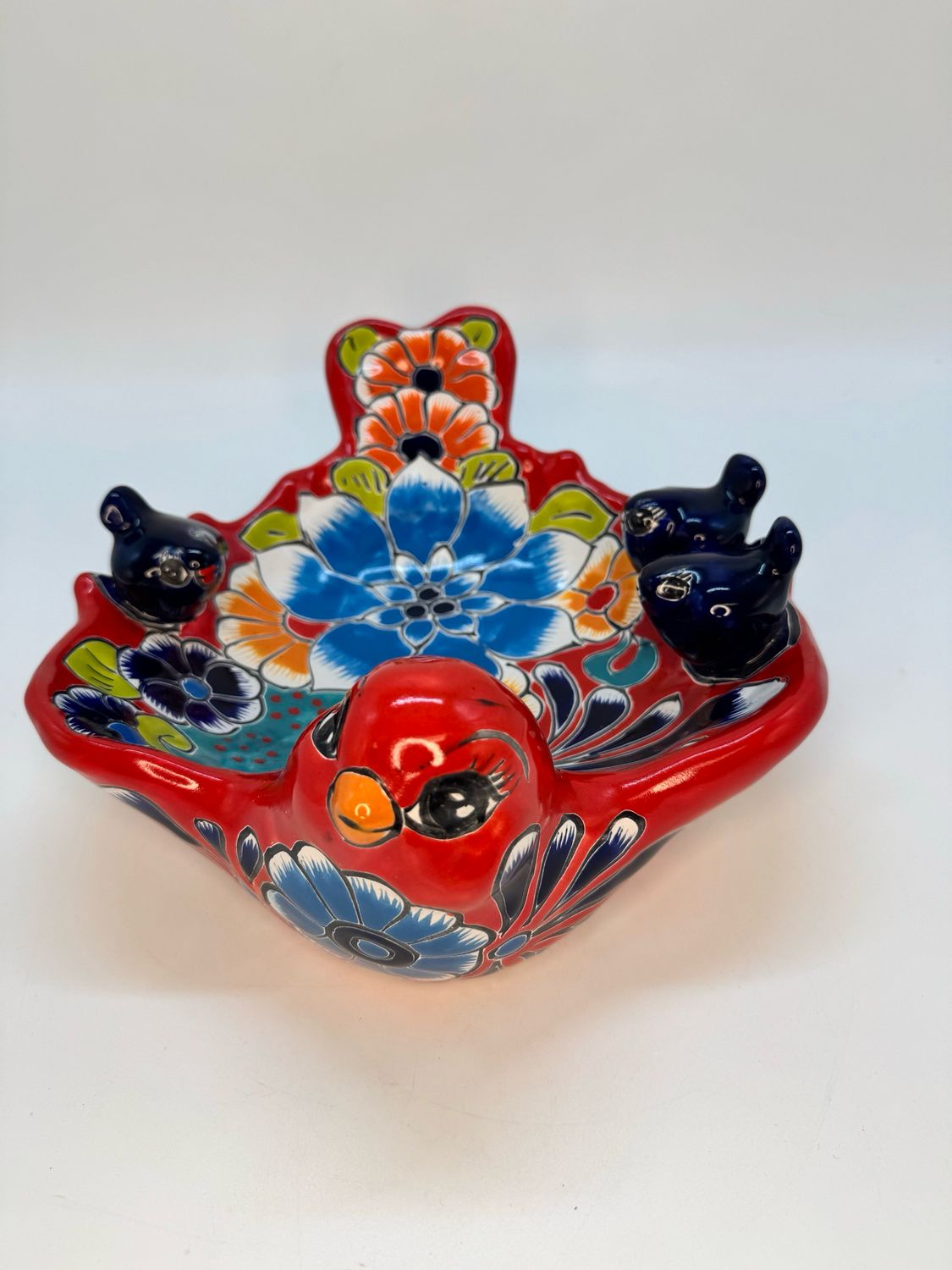 Talavera bird Feeder Tray