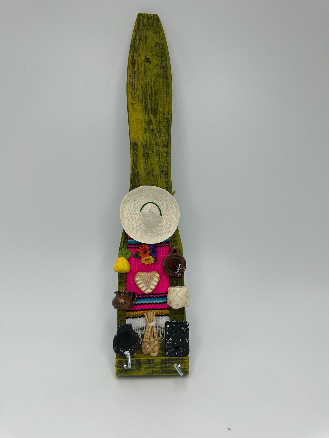 Toy Spatula Display / Keyrack -small/Green