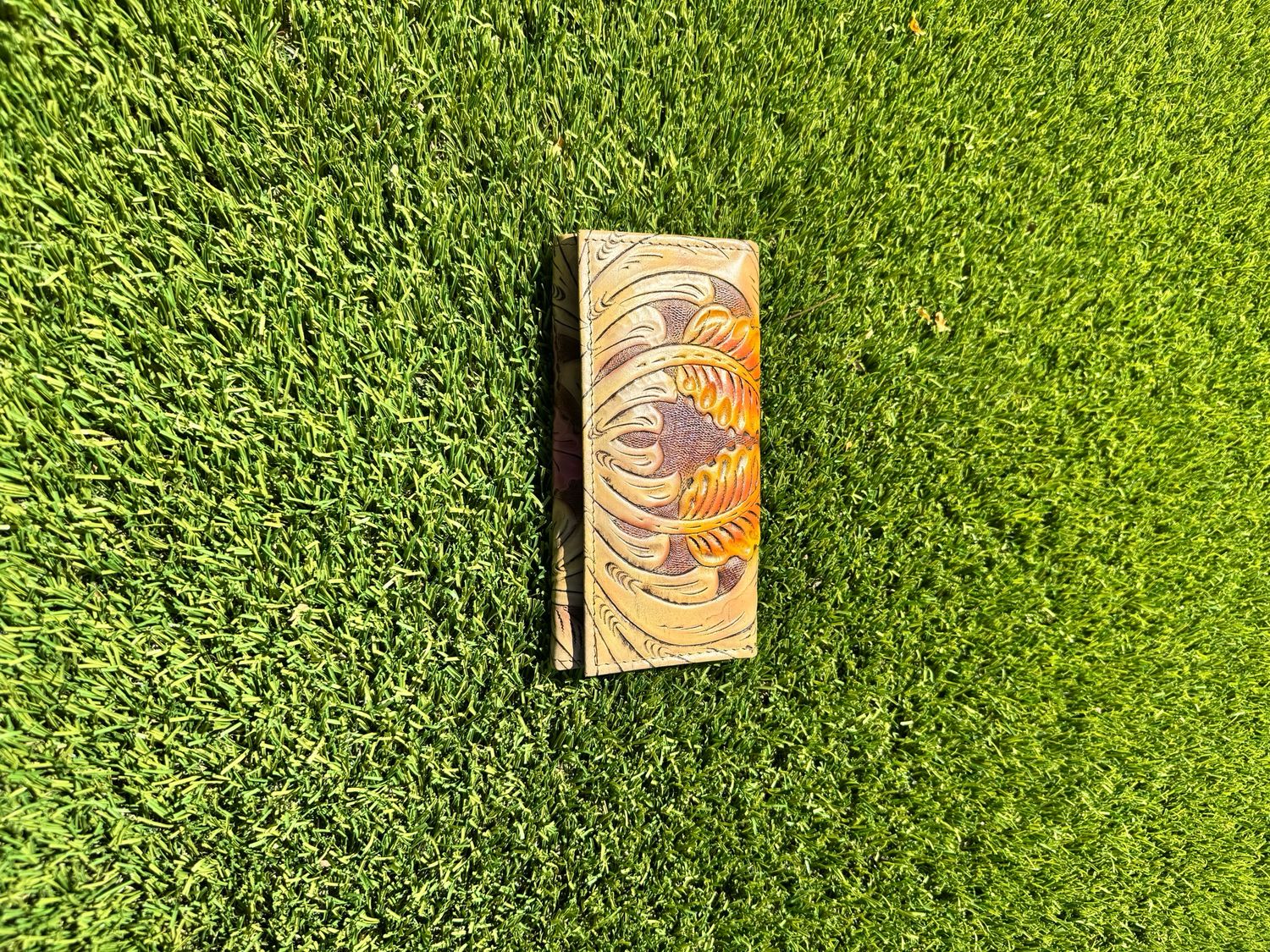 Light Brown Leather Wallet